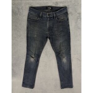 34 Heritage Jeans Mens 30x31 *** Blue Dark Wash Denim Slim Skinny Stretch